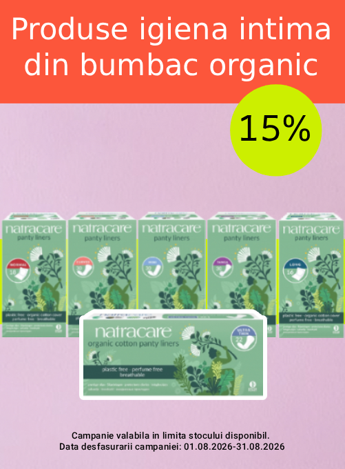 Natracare 15% Reducere August