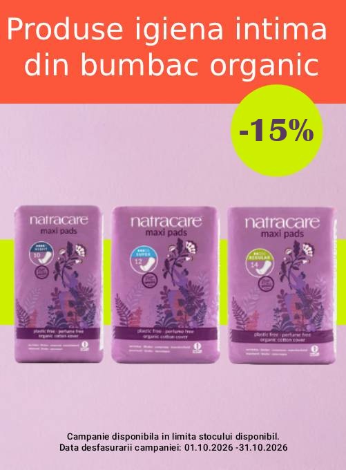 Natracare 15% Reducere Octombrie