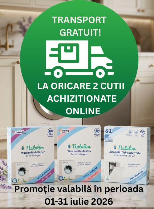 Natulim Transport Gratuit Iulie