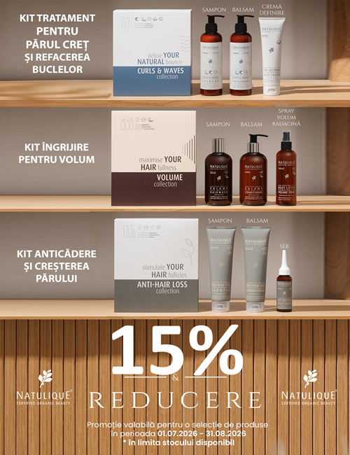 Natulique 15% Reducere Iulie-August