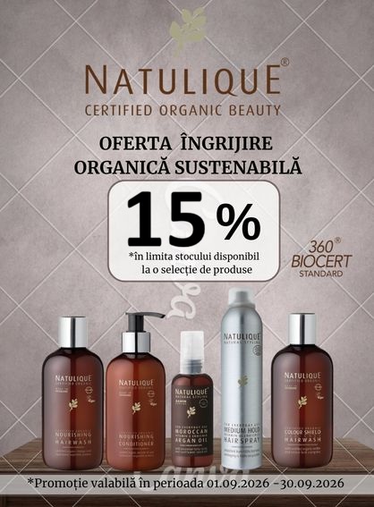 Natulique 15% Reducere Septembrie