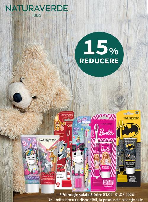 Naturaverde Kids 15% Reducere Iulie