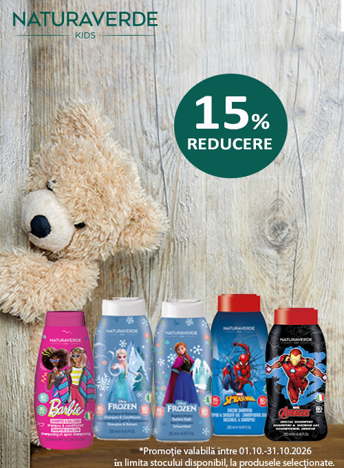Naturaverde Kids 15% Reducere Octombrie