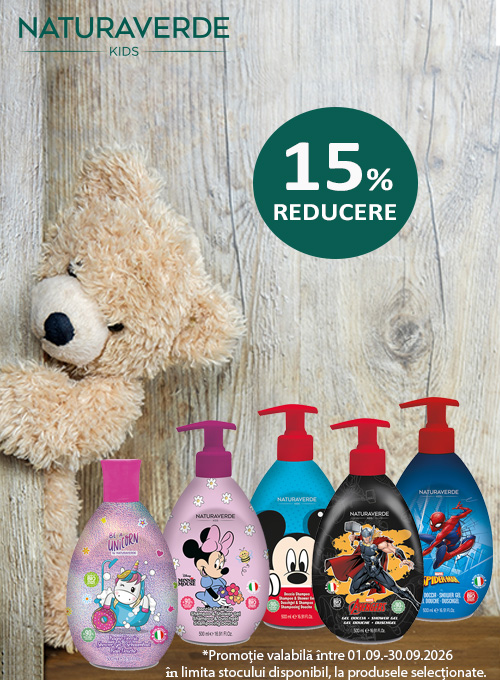 Naturaverde Kids 15% Reducere Septembrie