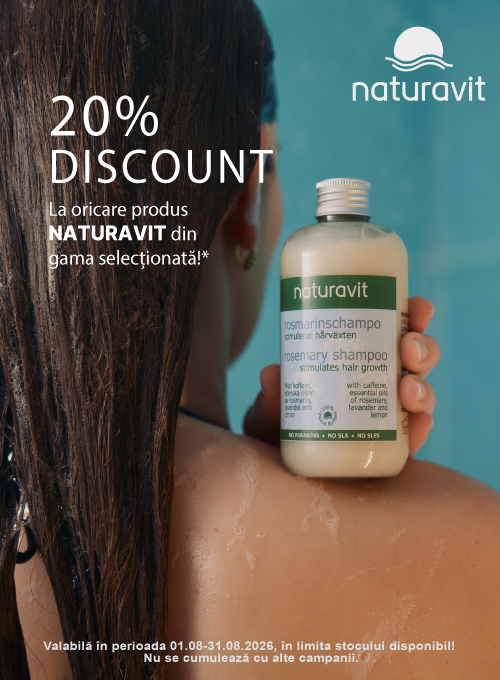 NATURAVIT 20% Reducere August