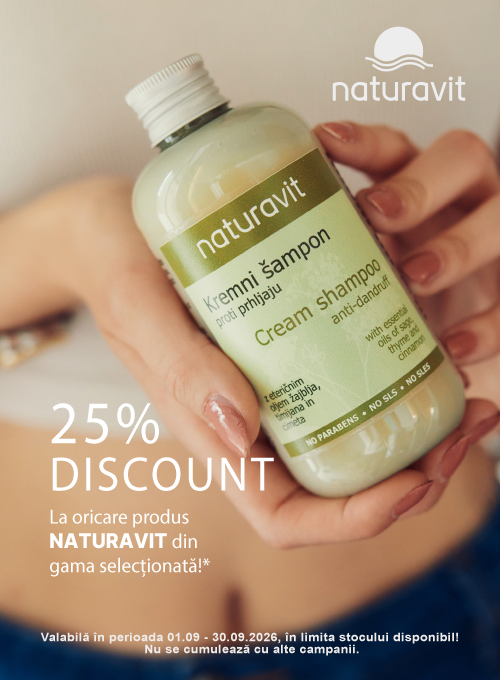 Naturavit 25% Reducere Septembrie