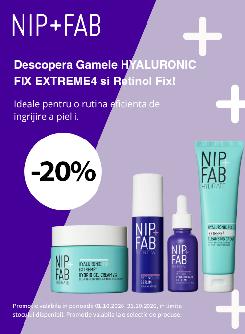 NIP+FAB 20% Reducere Octombrie