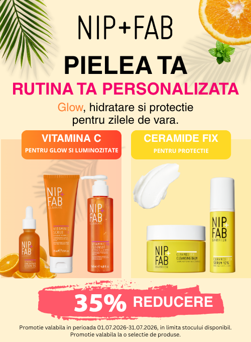 NIP+FAB 35% Reducere Iulie