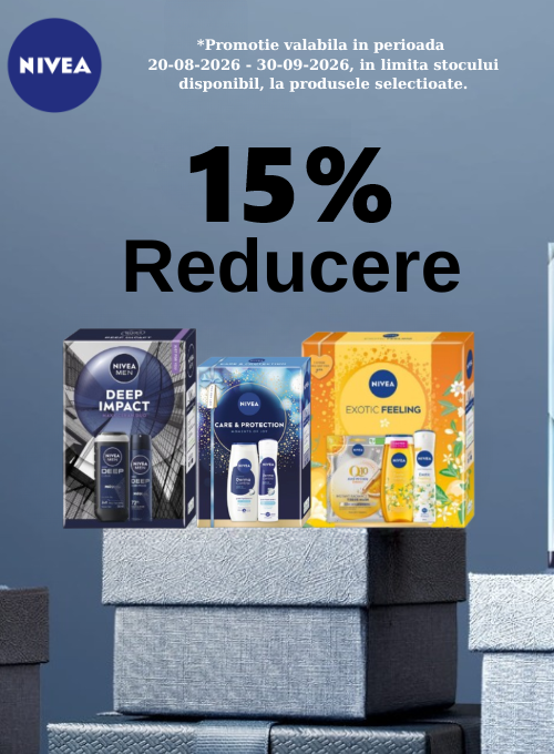 Nivea 15% Reducere August-Septembrie