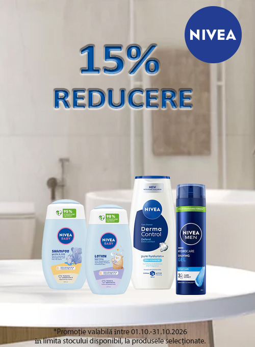 Nivea 15% Reducere Octombrie