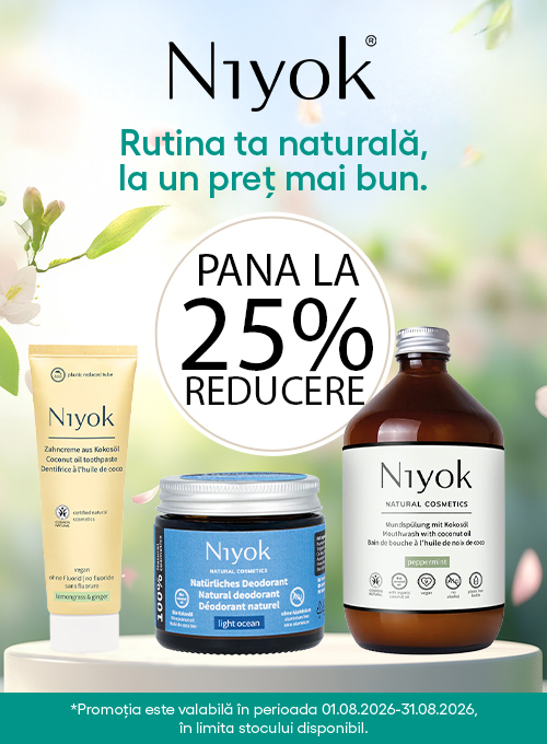 Niyok Pana la 25% Reducere August