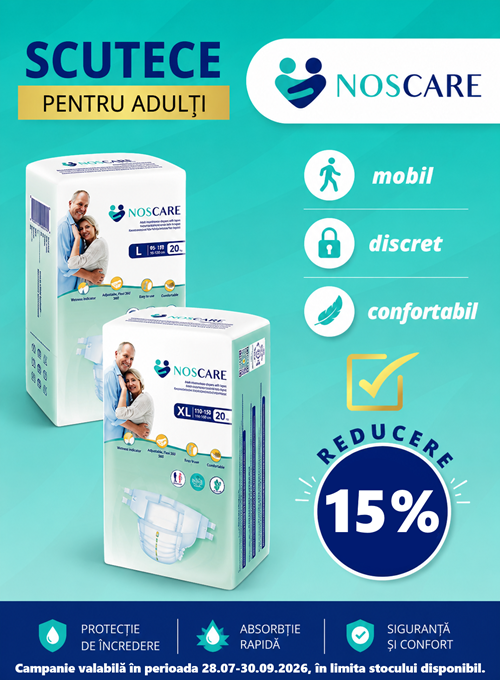 Noscares 15% Reducere Iulie-Septembrie