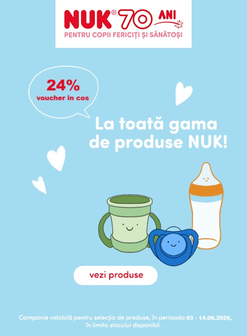Nuk 24% Voucher in cos Iunie