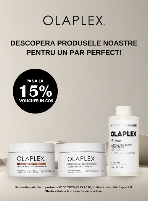 Olaplex Pana La 15% Voucher in cos Octombrie