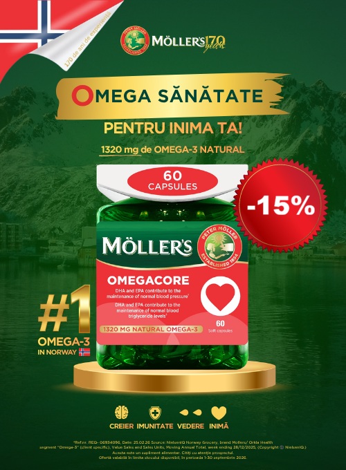 Omegacore 15% Reducere Septembrie