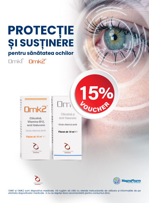 Omikron 15% Voucher in cos Iulie