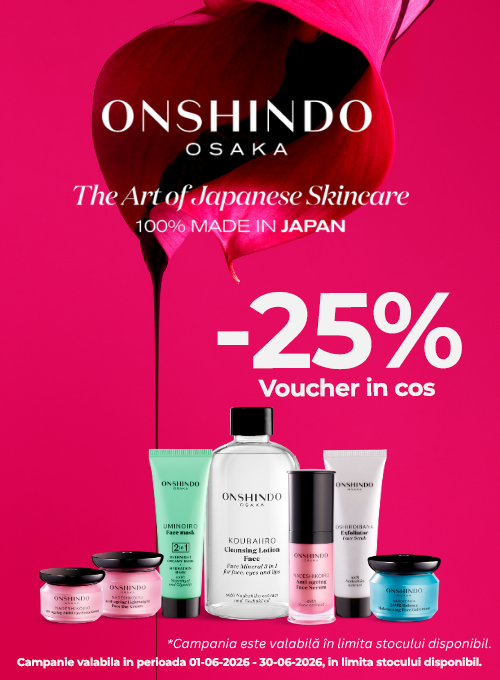 Onshindosaka 25% Voucher in cos Iunie
