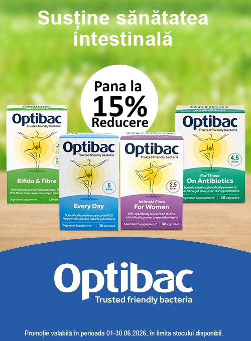 Optibac Pana la 15% Reducere Iunie