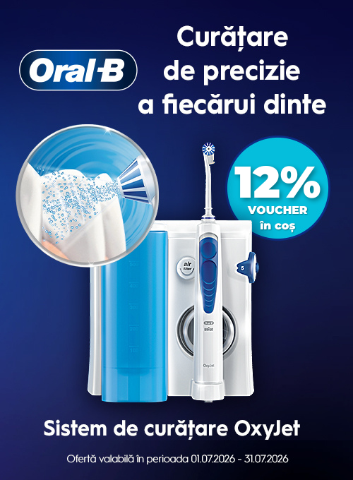 Oral B 12% Voucher in cos Iulie