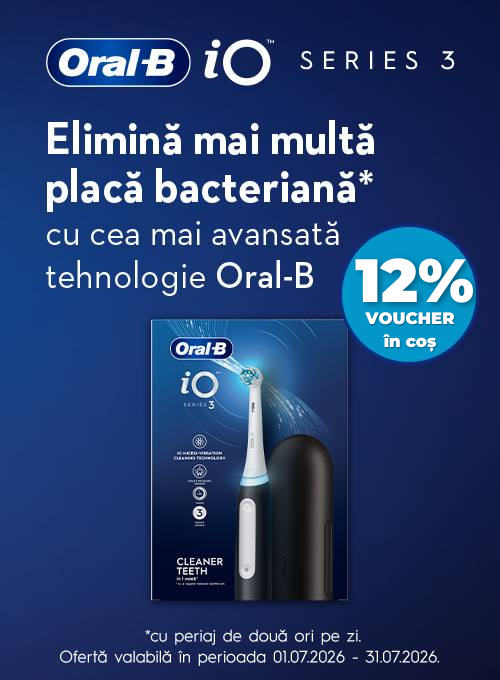Oral B 12% Voucher in cos Iulie