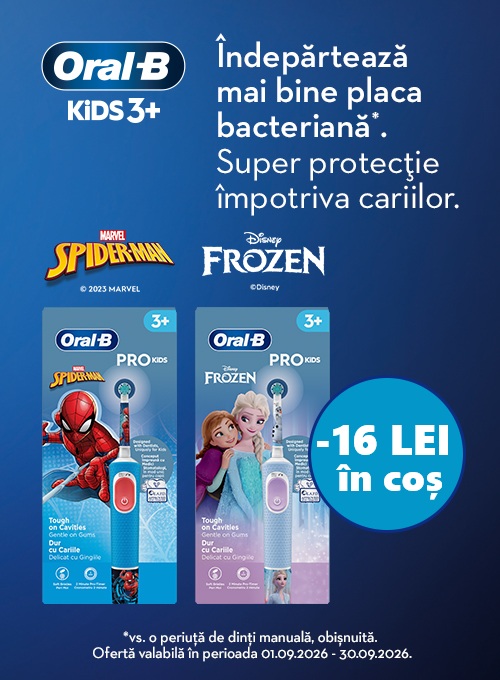 Oral B 16 lei Voucher in cos Septembrie