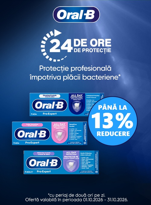 Oral B Pana la 13% Reducere Octombrie