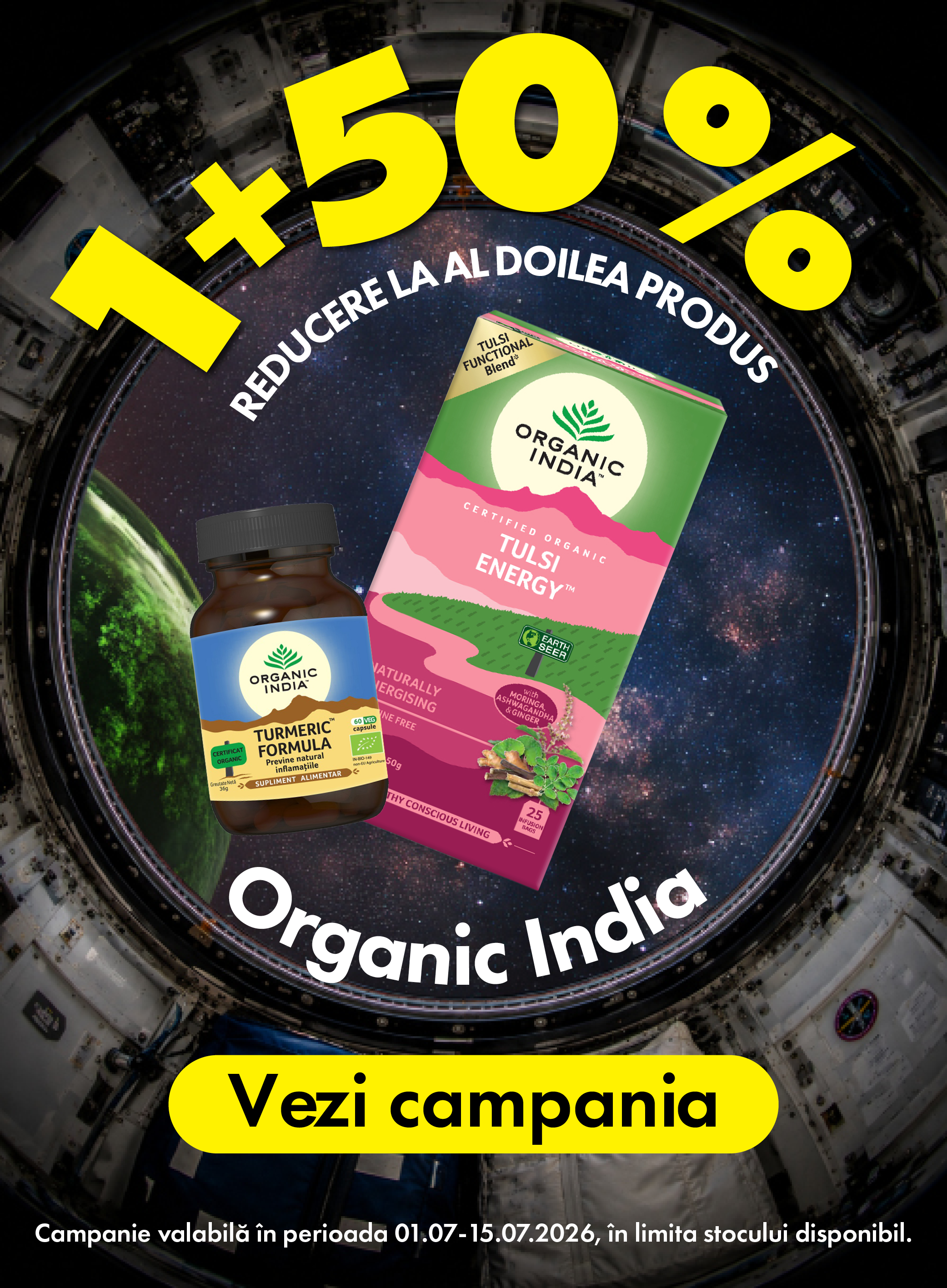 Organic India 1+50% Reducere La Al Doilea Zorii Reducerilor