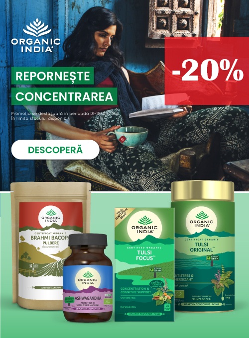 Organic India 20% Reducere Septembrie