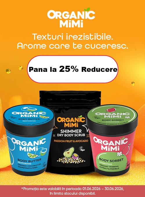 Organic Mimi Pana la 25% Reducere Iunie