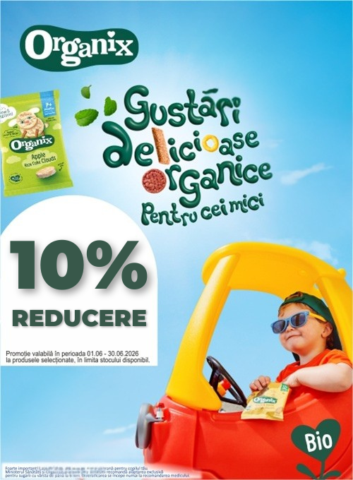 Organix 10% Reducere Iunie