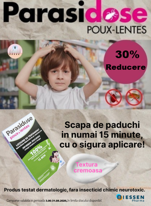 Parasidose 30% Reducere Iunie-August