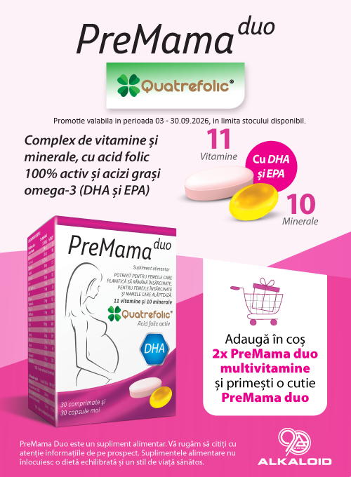 PreMama Duo Produs bonus Septembrie
