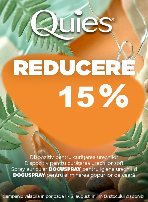 Quies 15% Reducere August