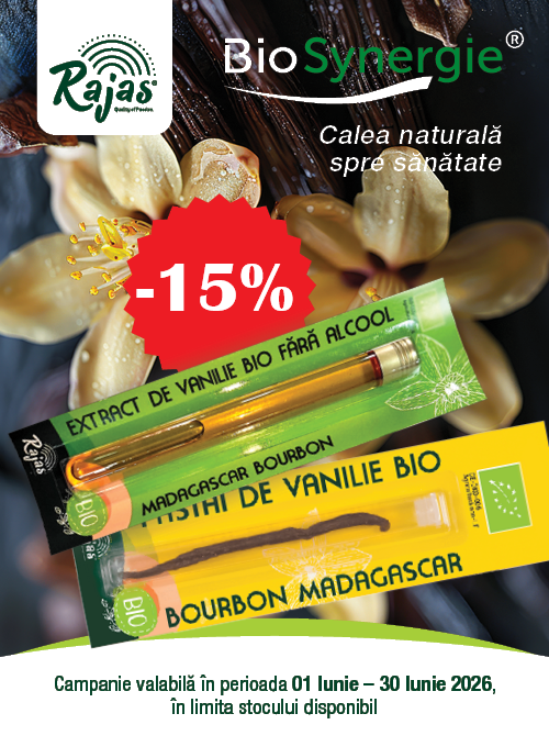 Rajas Vanilie 15% Reducere Iunie