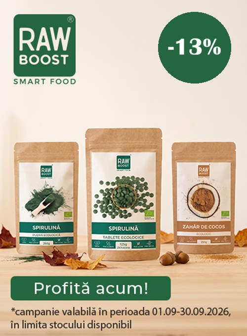 Raw Boost 13% Reducere Septembrie