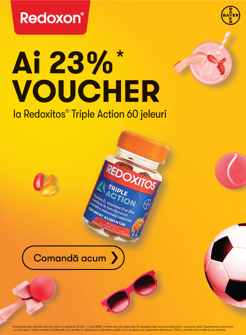 Redoxitos 23% Voucher in cos Ziua Copilului