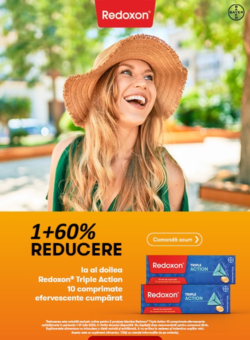 Redoxon 1+60% Reducere la al doilea Iulie Exclusiv Online