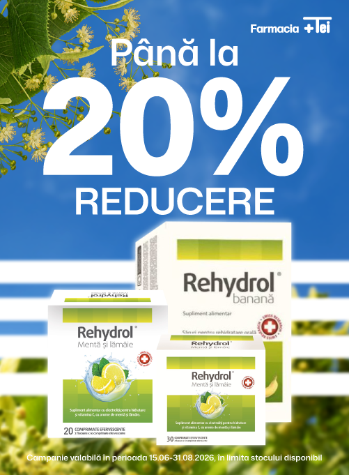 Rehydrol Pana La 20% Reducere Iunie-August