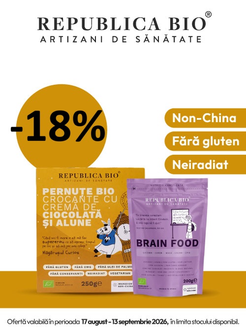 Republica Bio 18% Reducere Back To School