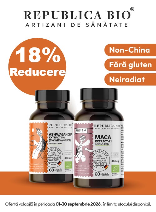 Republica Bio 18% Reducere Septembrie