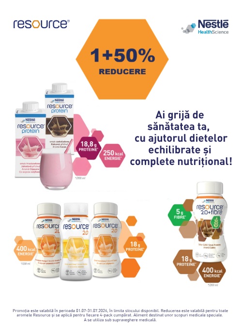 Resource 1+50% Reducere la al doilea Iulie