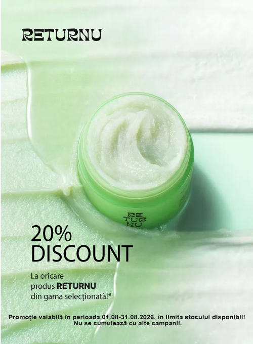 Returnu 20% Reducere August