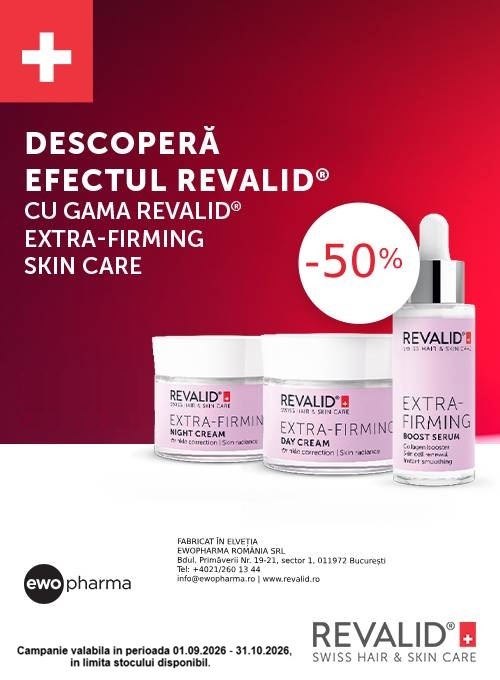 Revalid 50% Reducere Septembrie-Octombrie