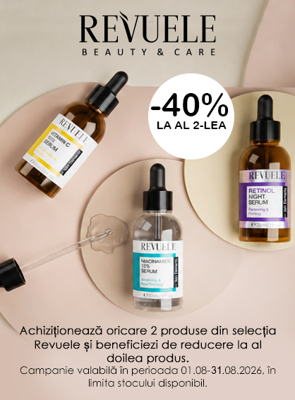 Revuele 1+40% Reducere la al doilea August