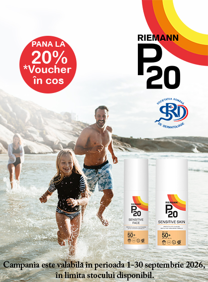 RIEMANN P20 Pana la 20% Voucher in cos Septembrie