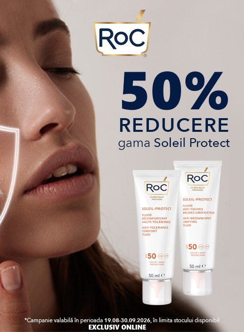 Roc 50% Reducere August-Septembrie EXCLUSIV ONLINE