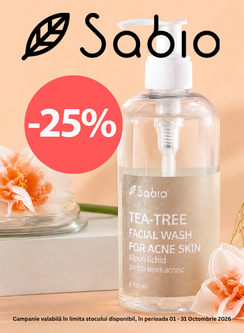 Sabio 25% Reducere Octombrie