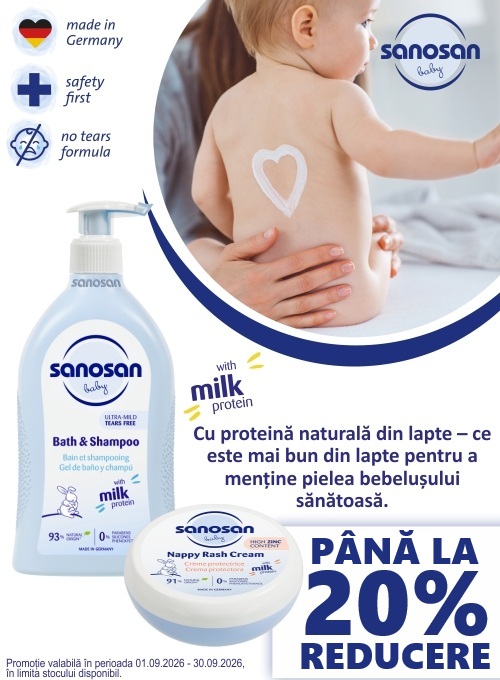 Sanosan Pana la 20% Reducere Septembrie