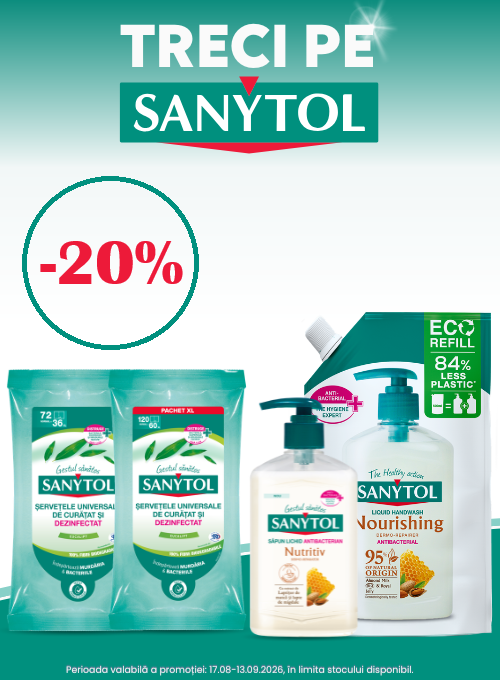 Sanytol 20% Reducere Back to School