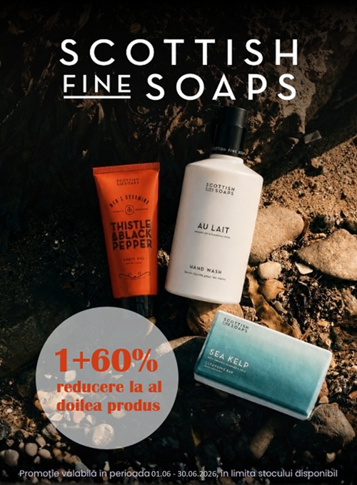 Scotish Fine Soap 1+60% Reducere La Al Doilea Iunie
